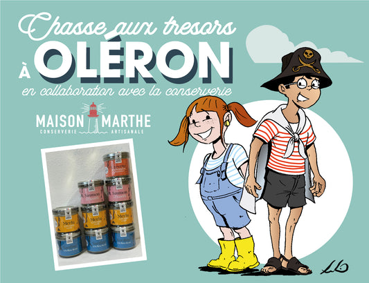 Grande chasse aux trésors à Oléron en collaboration avec Vic et Noé