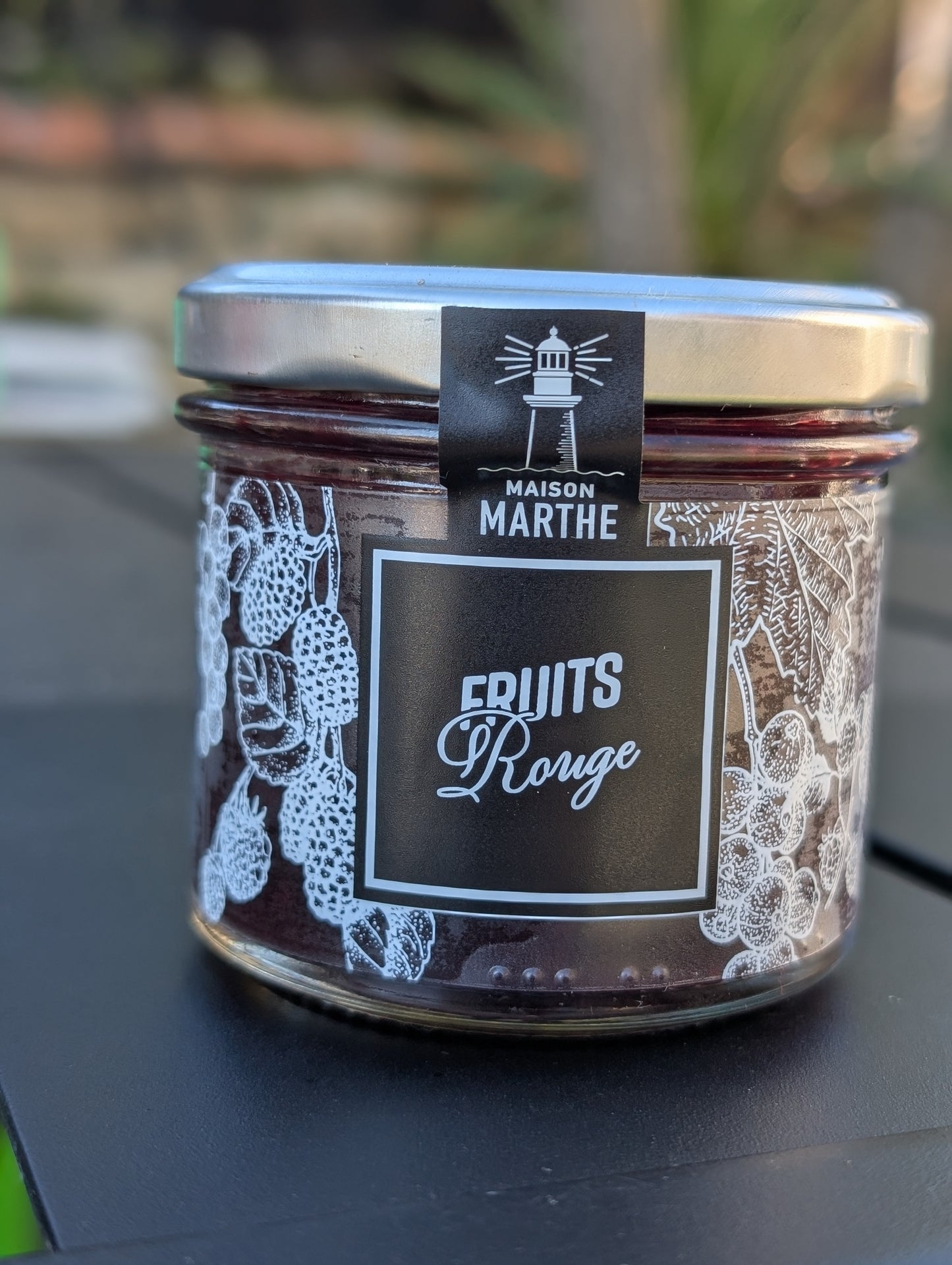CONSERVE - Tartinable de fruits rouges - 90 gr - Conserverie Artisanale Maison Marthe - Oléron