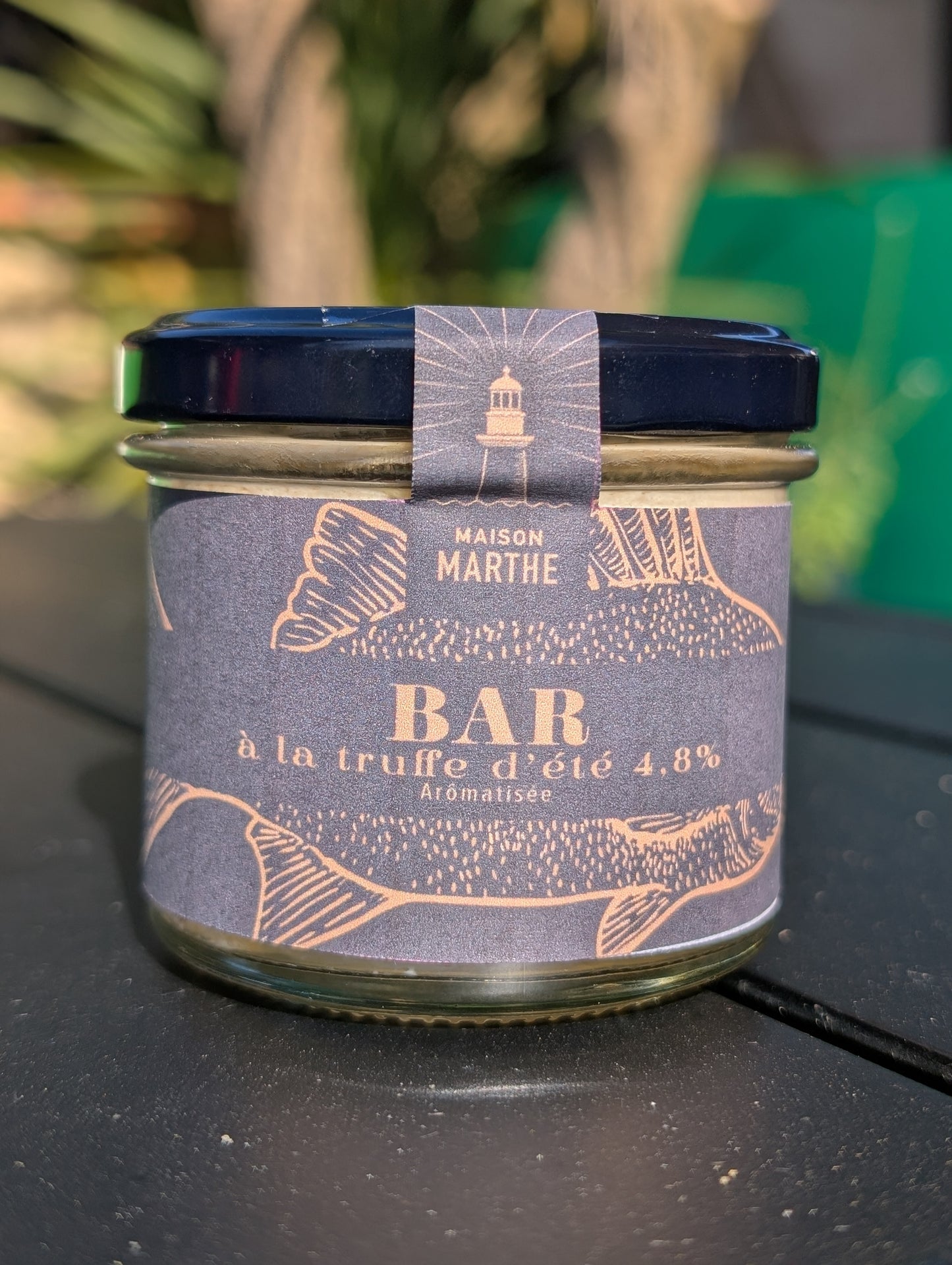 GAMME PREMIUM MER - Bar à la truffe d'été 4.8% - 90 gr - Conserverie artisanale Maison Marthe - Oléron