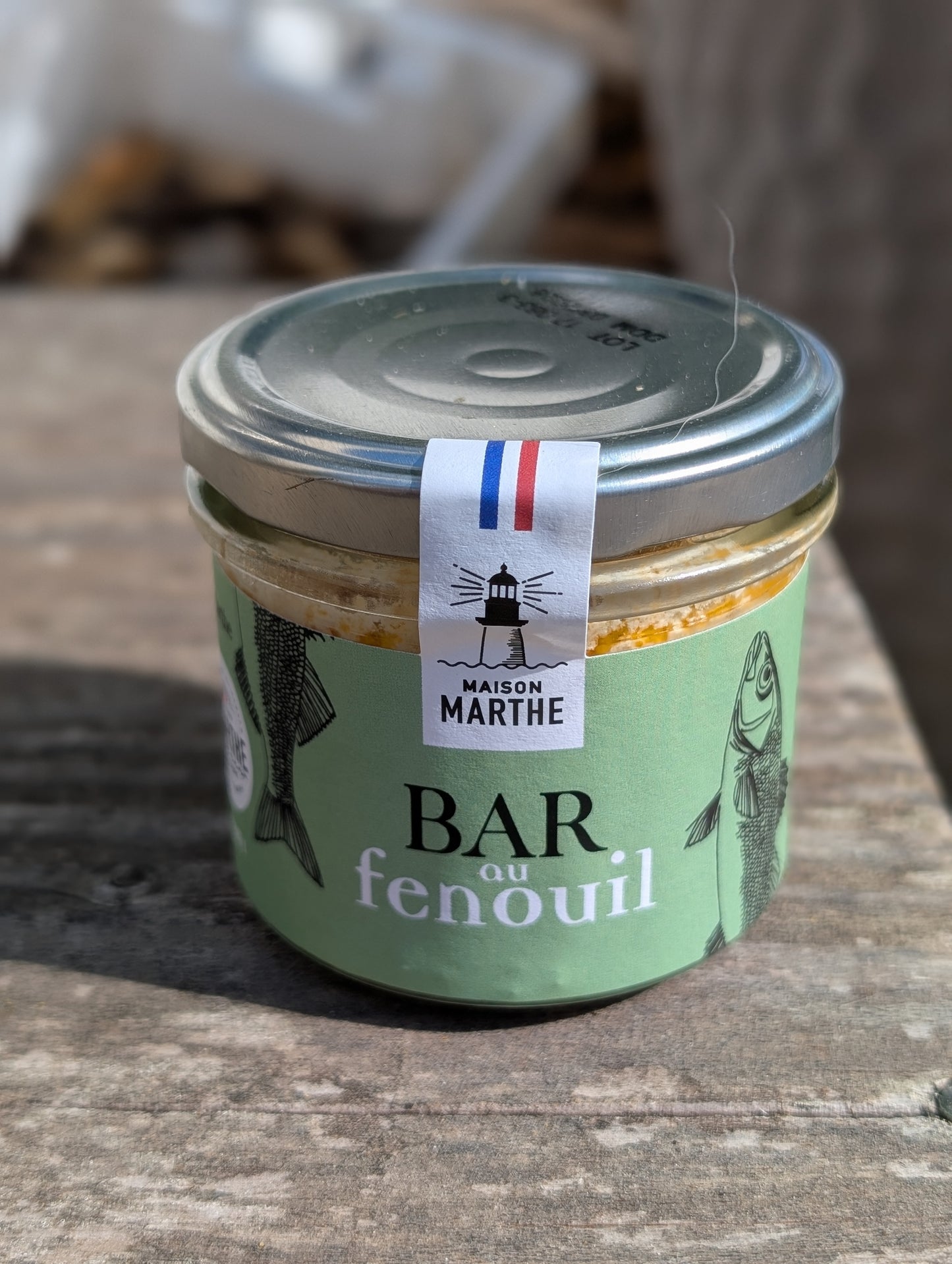 CONSERVE MER - Bar au fenouil - 90 gr - Conserverie artisanale Maison Marthe - Oléron