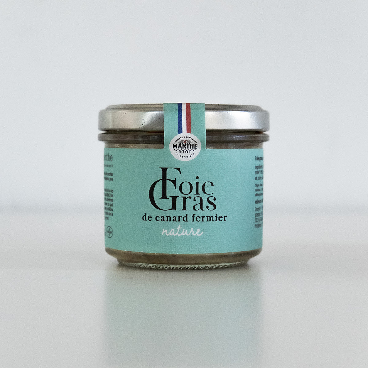 FESTIF - Foie gras fermier nature - 90 gr - Charcuterie artisanale Maison Marthe - Oléron (EDITION LIMITEE - PRE-COMMANDE)