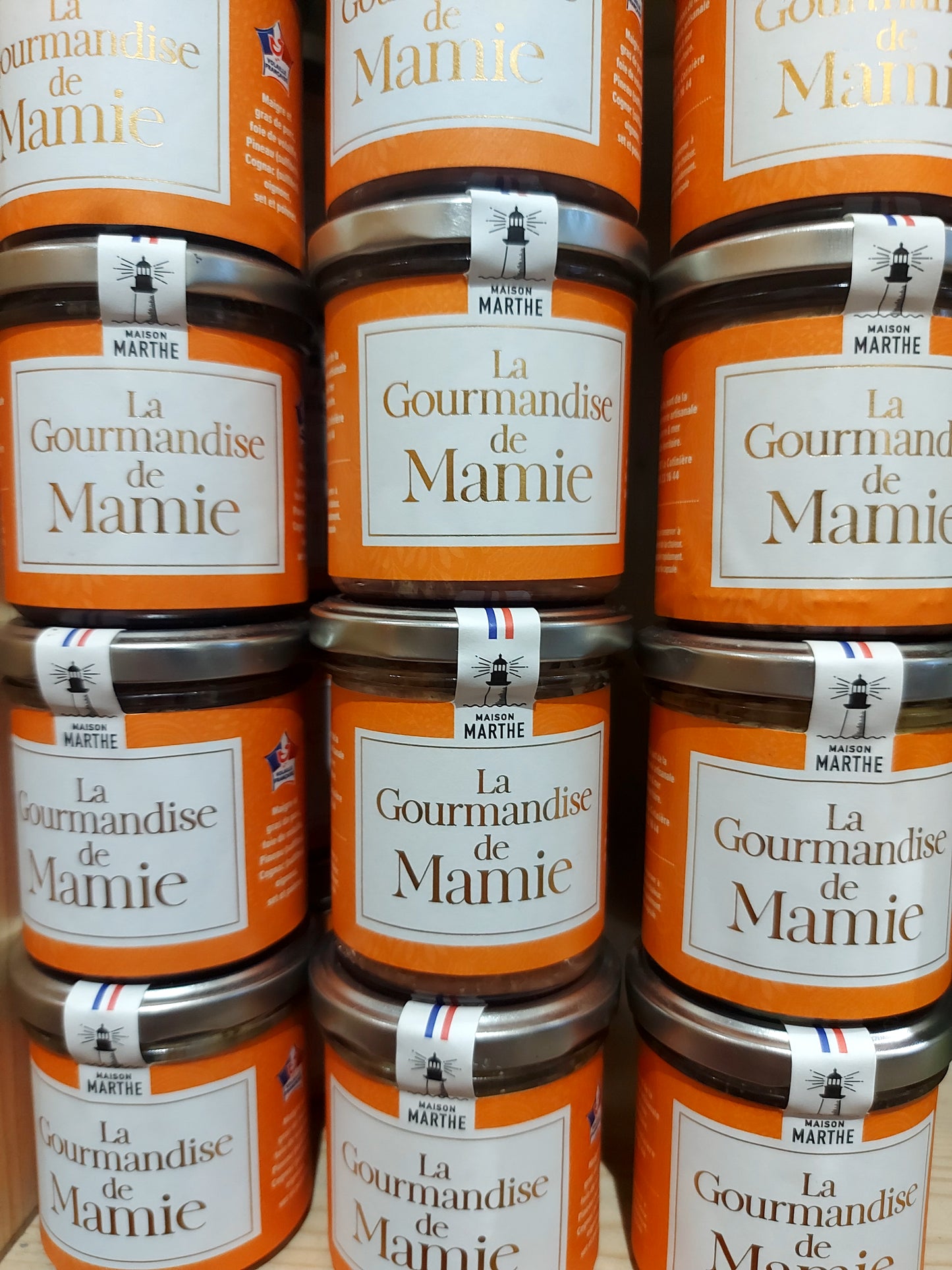 CONSERVE TERRE - Gourmandise de Mamie Médaillée - 130 gr - Charcuterie artisanale Maison Marthe - Oléron