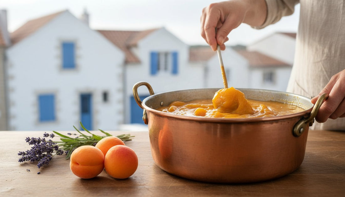 Confiture d'abricot à la lavande : Le secret d'un mariage ensoleillé et artisanal