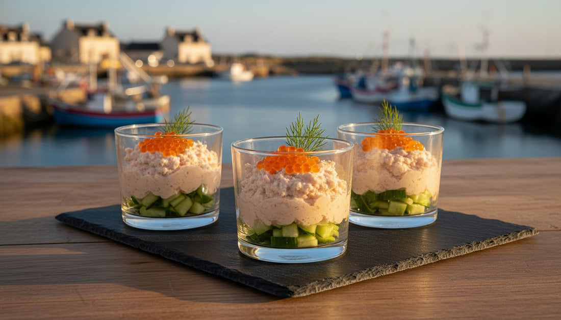 Recette de verrine avec rillettes de saumon : l’élégance de l’Oléron à votre table