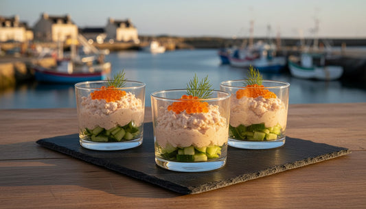 Recette de verrine avec rillettes de saumon : l’élégance de l’Oléron à votre table