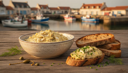 Rillettes de lieu jaune à la moutarde : le secret d'un apéritif iodé et raffiné
