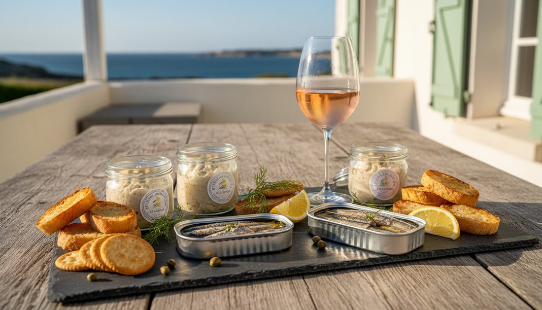 Idée apéritif avec des conserves de la mer : l'art de recevoir avec élégance et simplicité