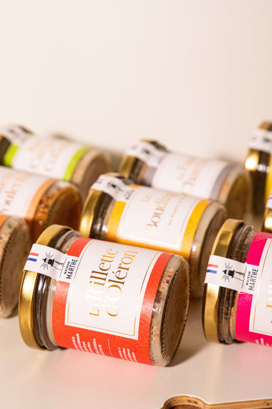 Offre découverte terre 130gr- 4 pots achetés + 1 offert! :) - Charcuterie artisanale Maison Marthe - Oléron