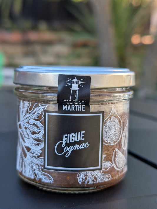 CONSERVE - Tartinable de Figue Cognac - 90 gr - Conserverie Artisanale Maison Marthe - Oléron