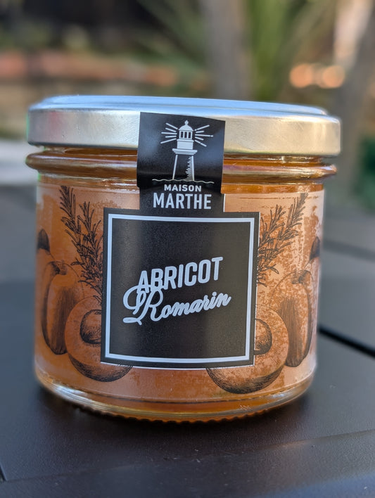 CONSERVE - Tartinable Abricot Romarin - 90 gr - Conserverie Artisanale Maison Marthe - Oléron