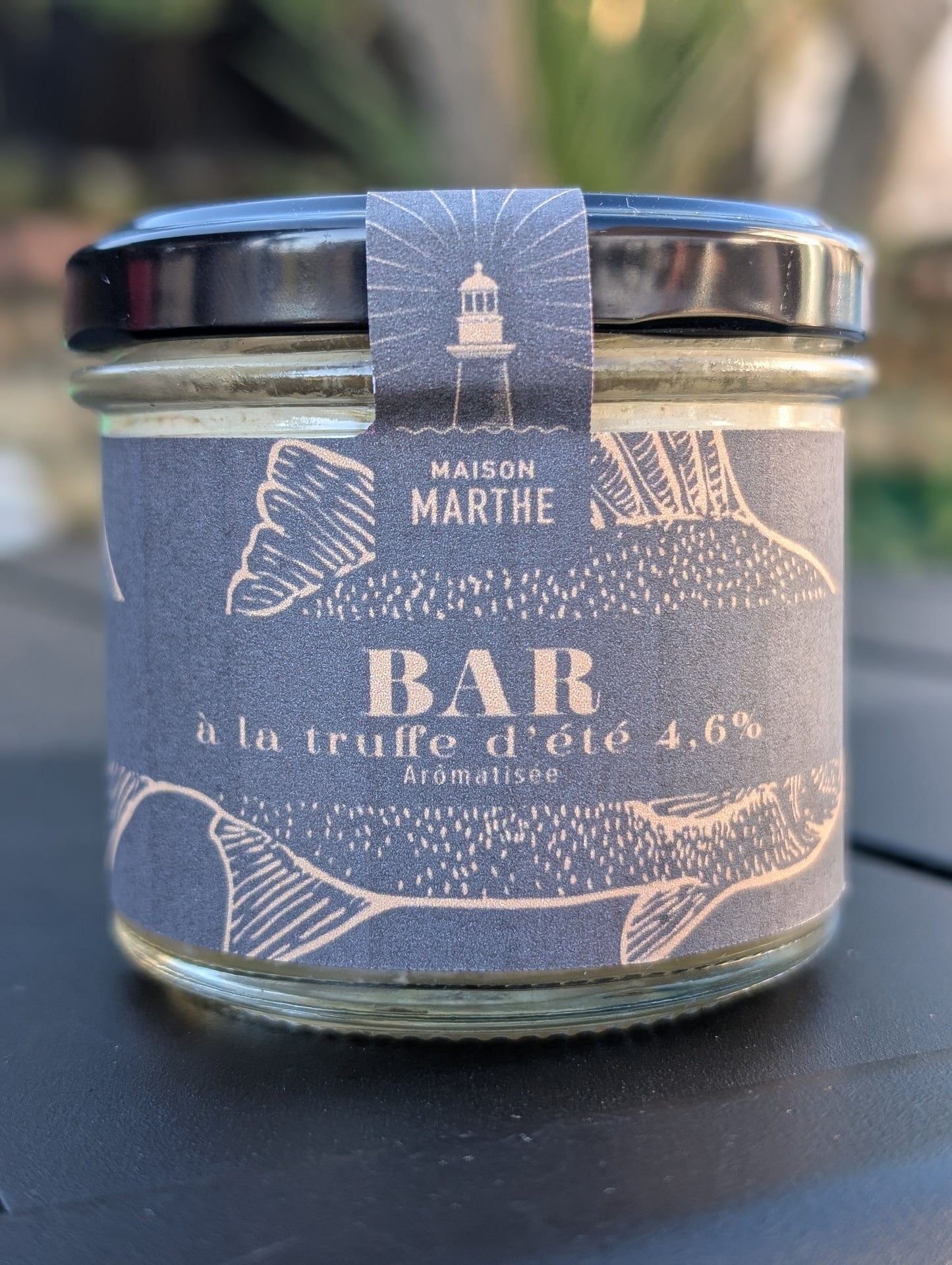 GAMME PREMIUM MER - Bar à la truffe d'été 4.6% - 90 gr - Conserverie artisanale Maison Marthe - Oléron