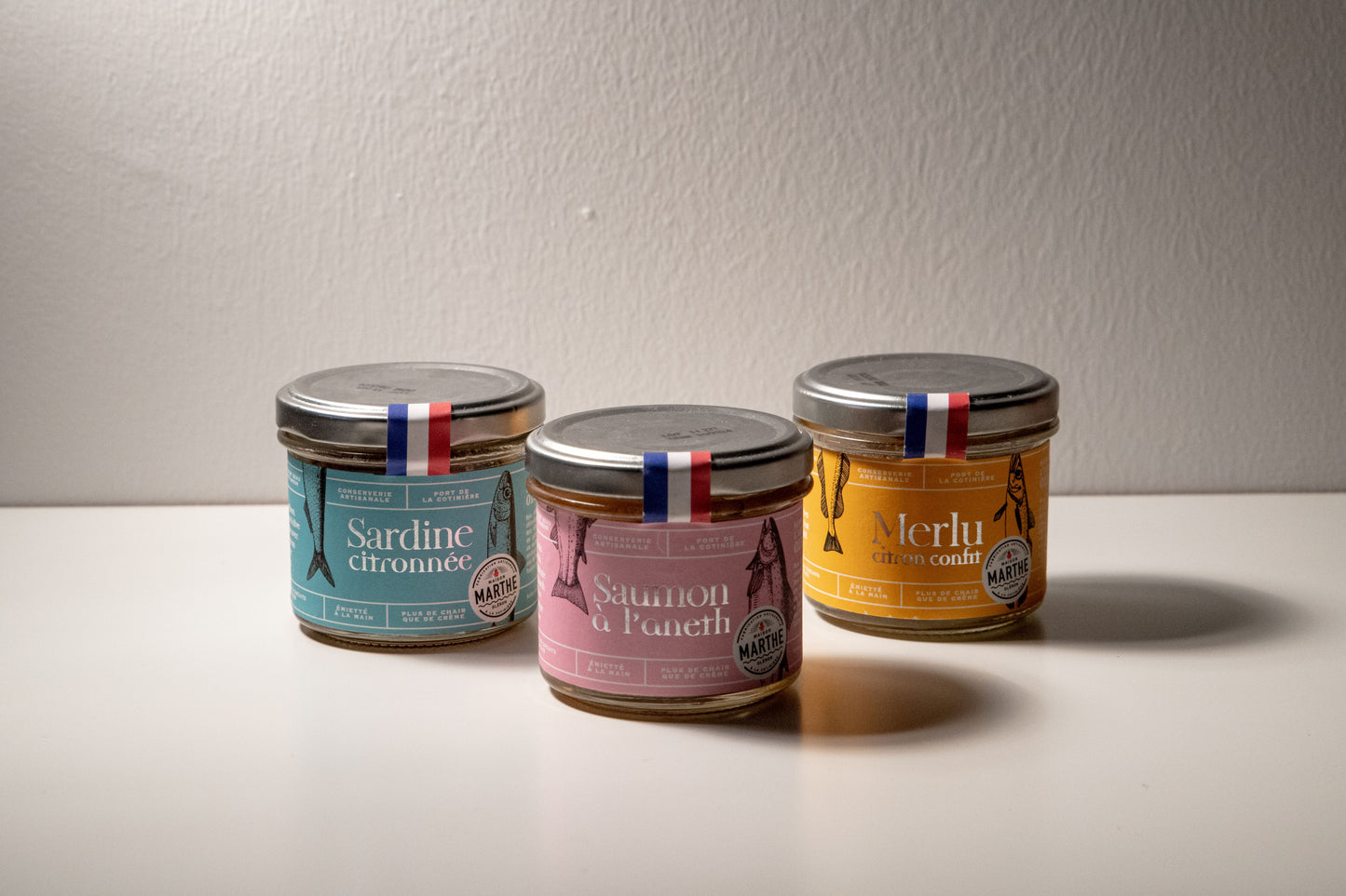 Offre découverte mer - 5 pots achetés + 1 offert! :) - Conserverie artisanale Maison Marthe - Oléron