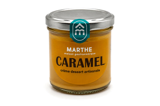 CREME DESSERT - STOCKAGE FRAIS - Crème caramel - 130 gr - Conserverie artisanale Maison Marthe - Oléron