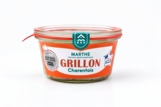 CONSERVE WECK TERRE - Grillon Charentais Médaillé Argent - 170 gr - Charcuterie artisanale Maison Marthe