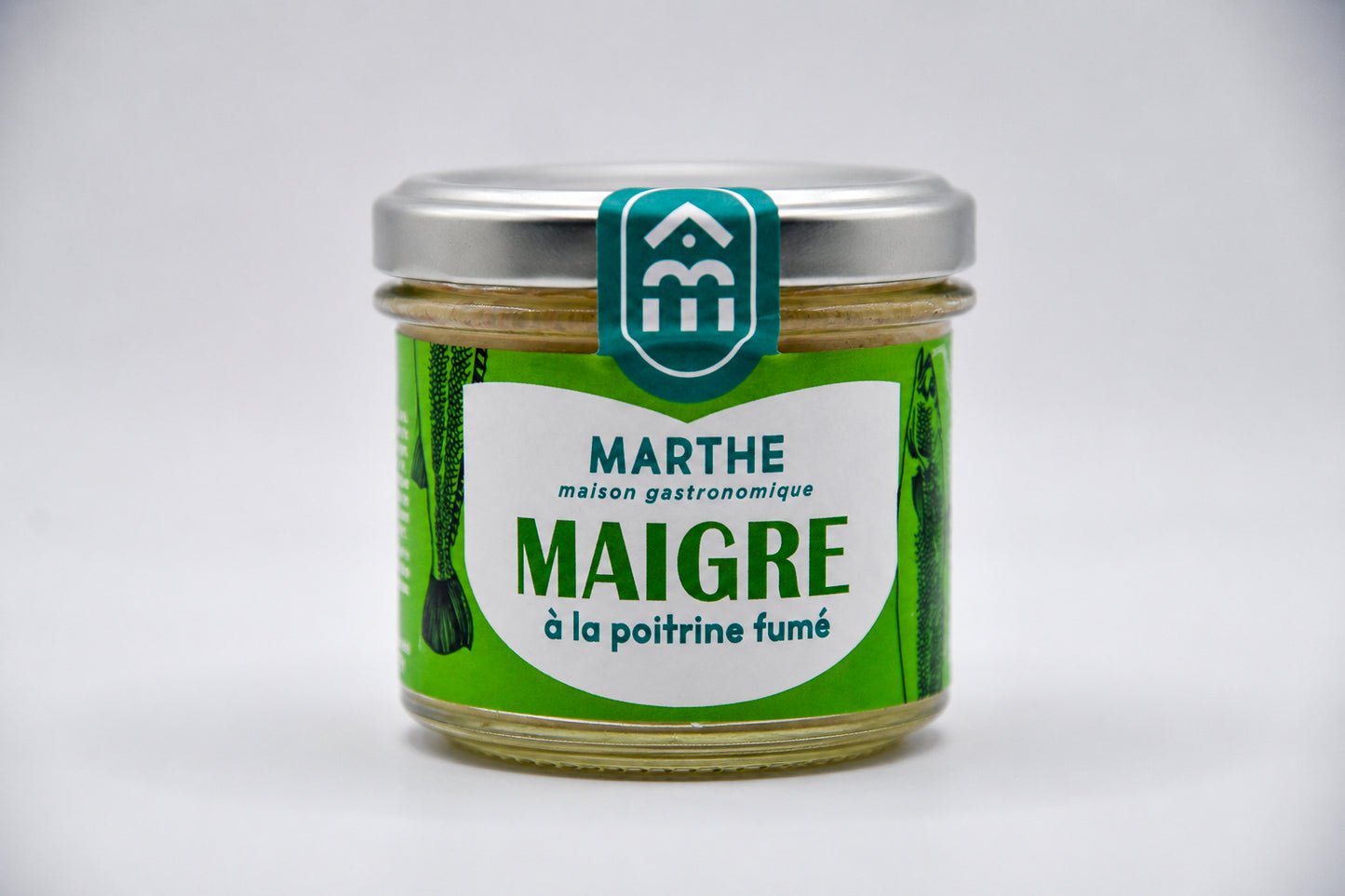 CONSERVE MER - Maigre à la poitrine fumée - 90 gr – Conserverie artisanale Maison Marthe - Oléron