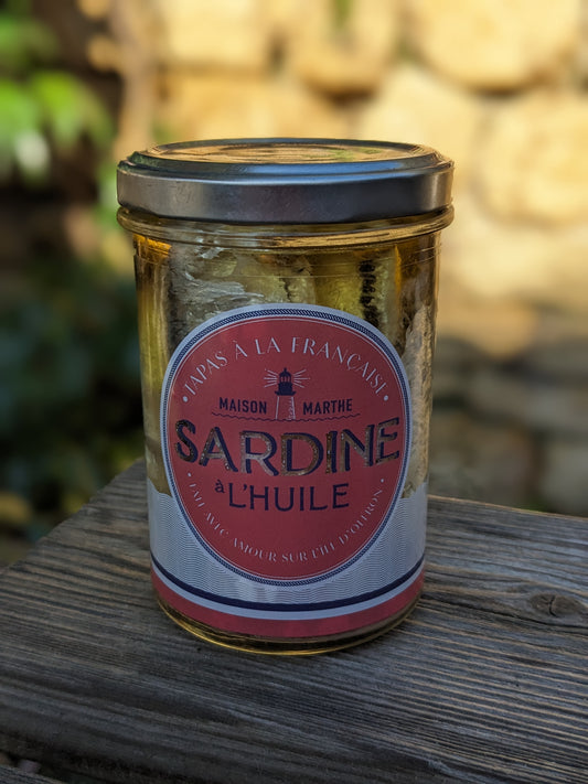 PRE-COMMANDE - Sardines à l'huile pêchées et transformées à la Cotinière
