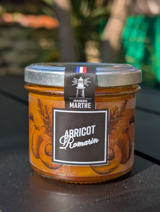 CONSERVE - Tartinable Abricot Romarin - 90 gr - Conserverie Artisanale Maison Marthe - Oléron