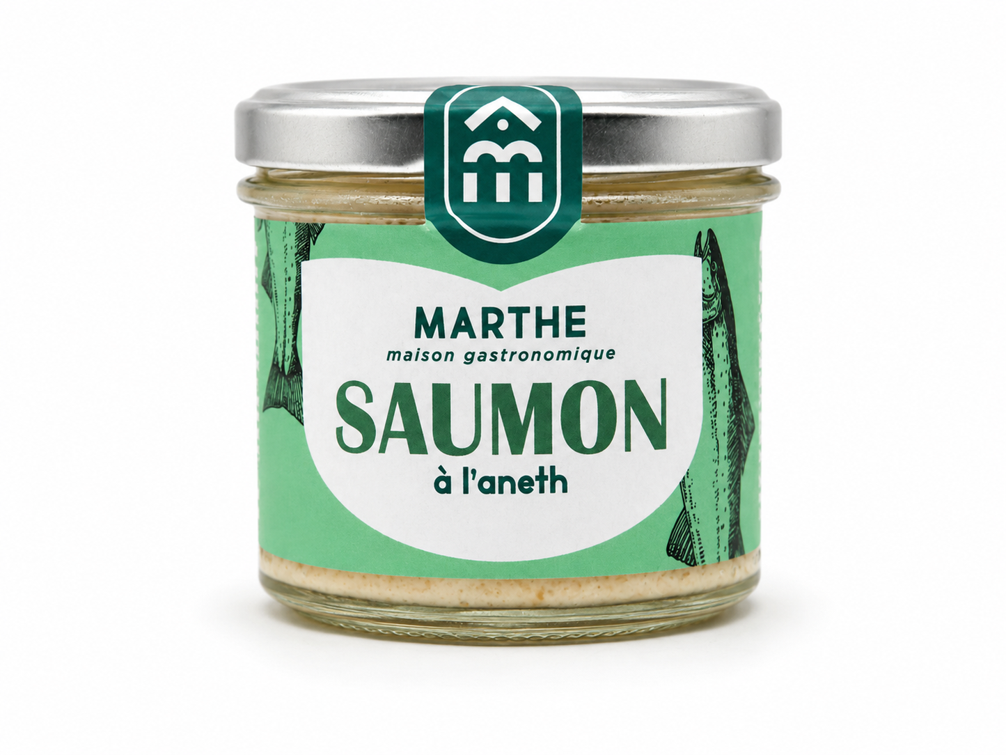 CONSERVE MER - Saumon à l'aneth - 90 gr - Conserverie artisanale Maison Marthe - Oléron