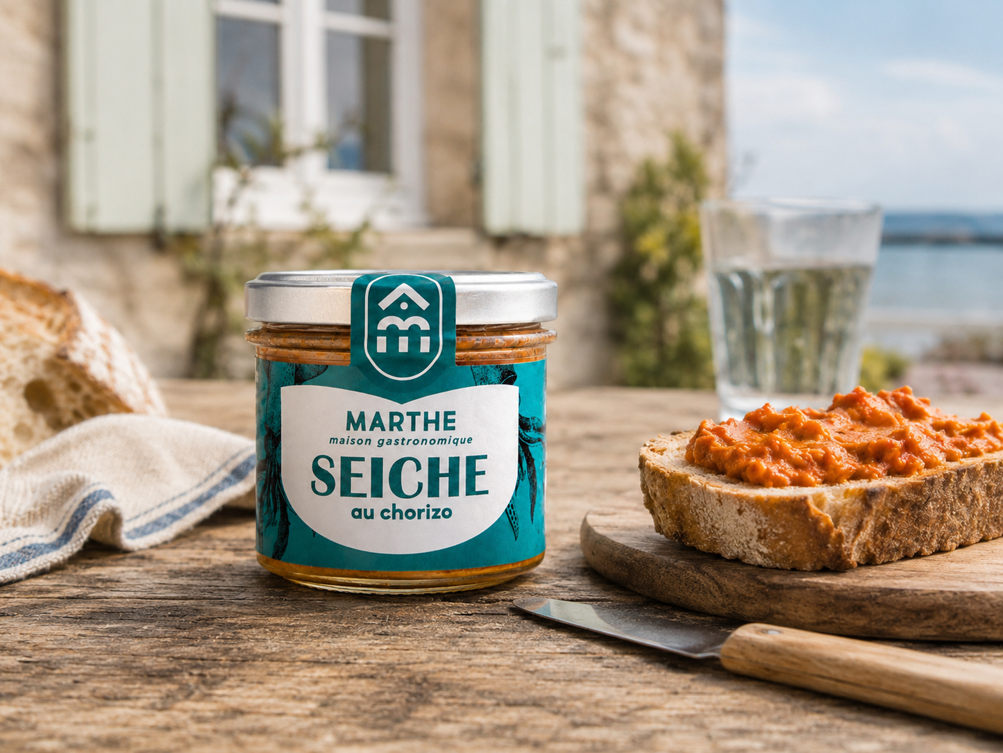 CONSERVE MER - Seiche au chorizo - 90 gr - Conserverie artisanale Maison Marthe - Oléron