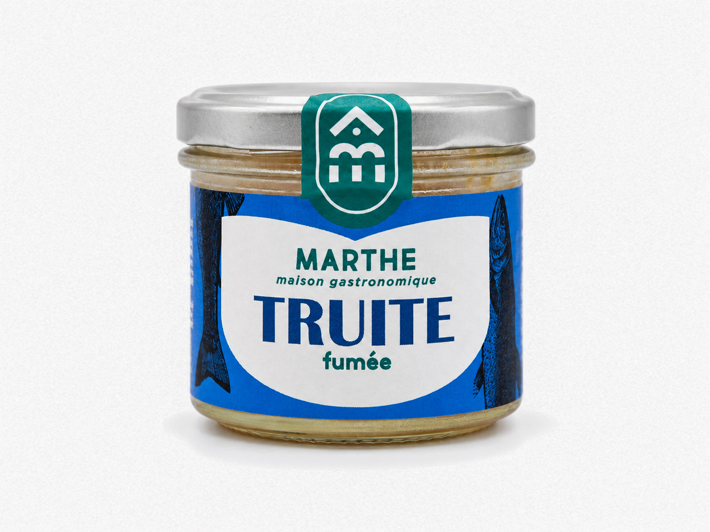 CONSERVE MER - Truite fumée - 90 gr - Conserverie artisanale Maison Marthe - Oléron