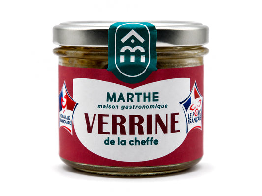 CONSERVE TERRE - Verrine de la Cheffe - 90 gr - Charcuterie artisanale Maison Marthe - Oléron