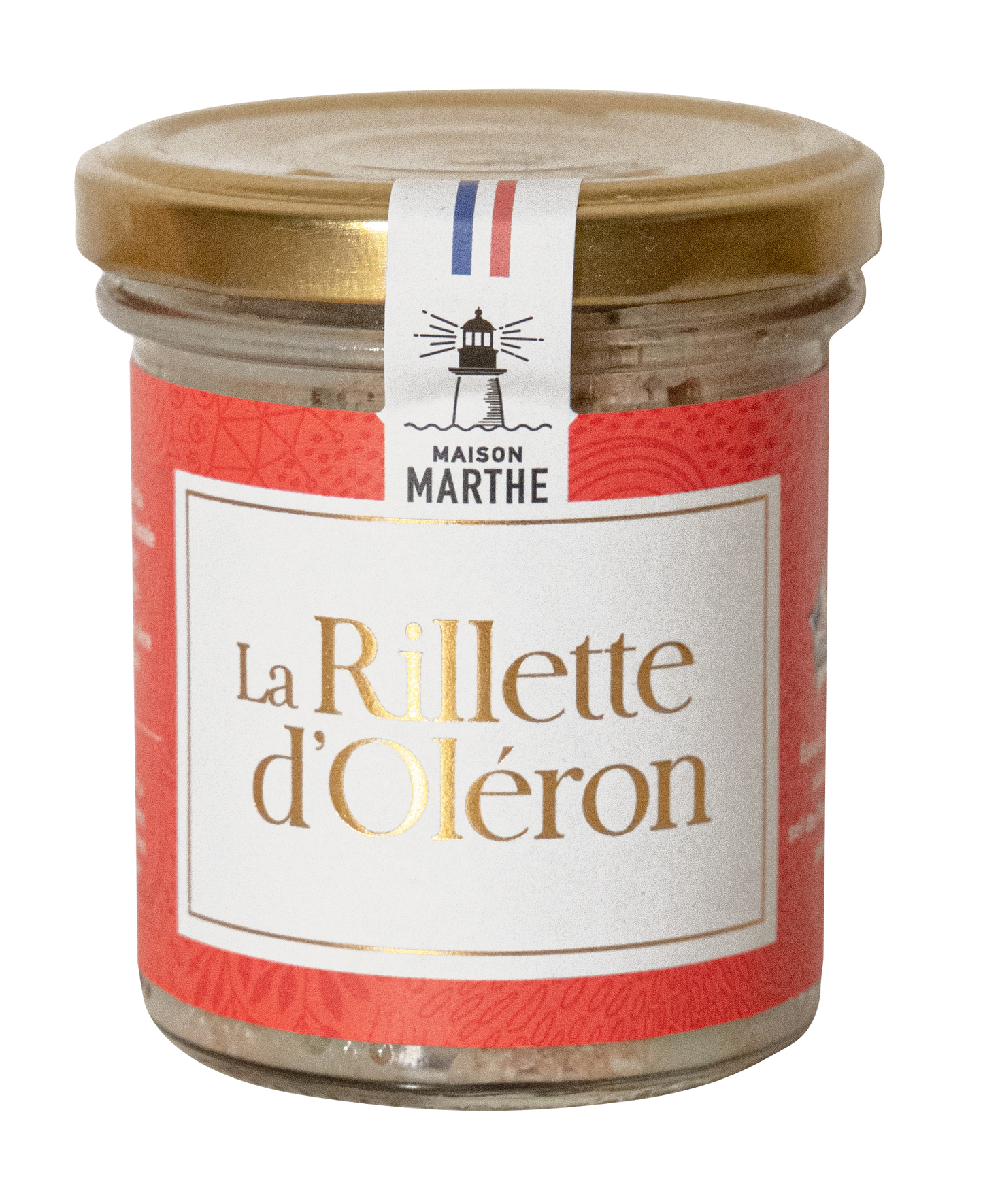 CONSERVE TERRE - Rillette d'Oléron - 130 gr - Charcuterie artisanale Maison Marthe - Oléron