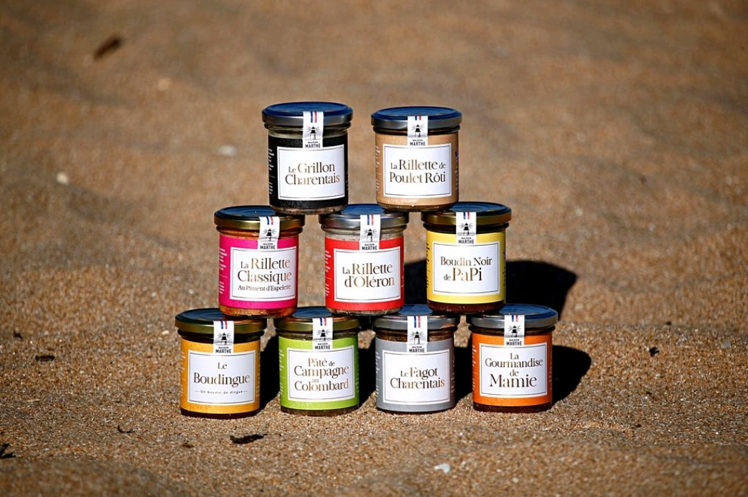 Offre découverte - 8 pots achetés + 1 offert! :) - Charcuterie artisanale Maison Marthe - Oléron