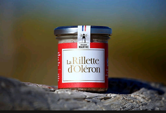 CONSERVE TERRE - Rillette d'Oléron - 130 gr - Charcuterie artisanale Maison Marthe - Oléron