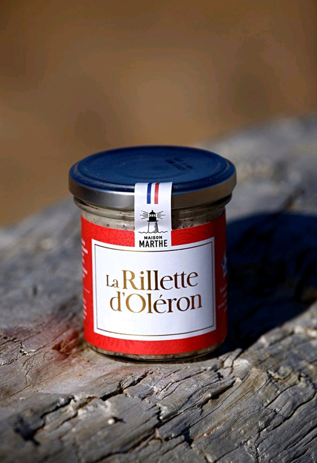 CONSERVE TERRE - Rillette d'Oléron - 130 gr - Charcuterie artisanale Maison Marthe - Oléron