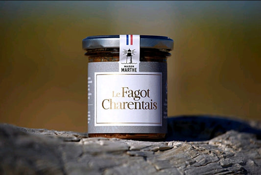 CONSERVE TERRE - Fagot Charentais Médaillé - 130 gr - Charcuterie artisanale Maison Marthe - Oléron
